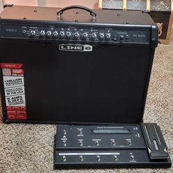 Line Six 150 Watt Amp and pedal