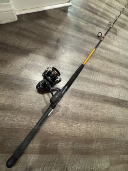 New Daiwa Eliminator 5000 Salt Water Fishing Combo. 
