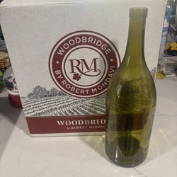 Empty Wine Bottle 