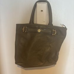 Tory Burch Robinson Saffiano Tote big Bag logo purse large shoulder handbag 