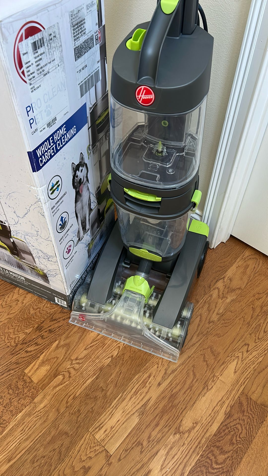 Hoover Carpet Cleaner Mint With $99 Protection