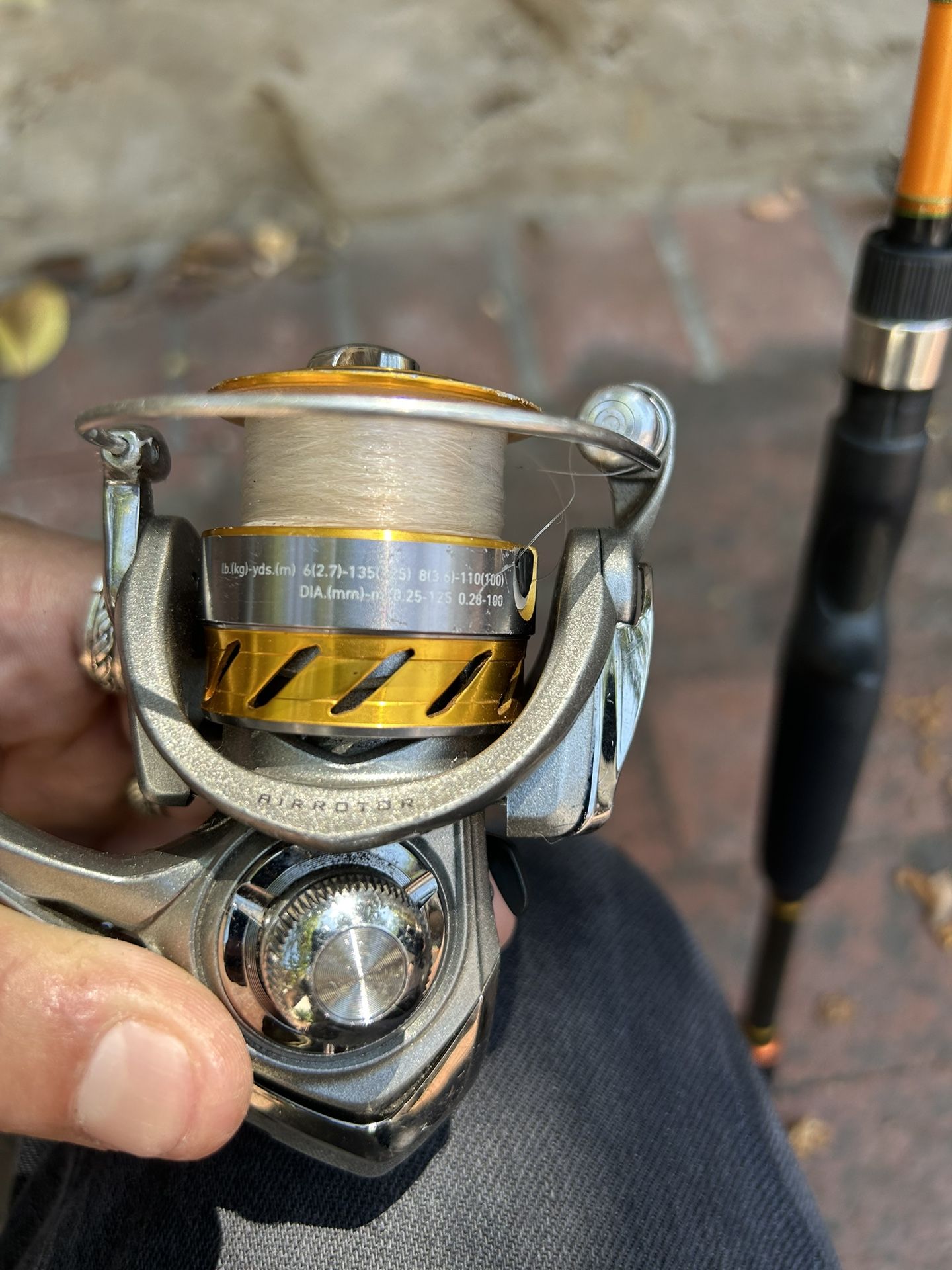 Diowa Spinning Reel With Rod