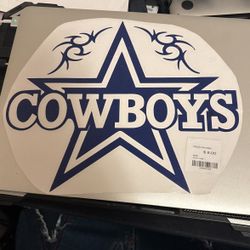 Cowboys Decal Sticker 