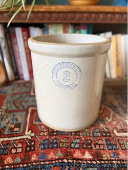 Portland Stoneware #2 & #4