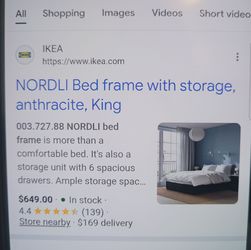 Ikea New King Bed Frame