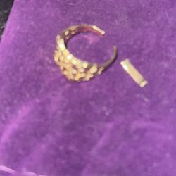 10k Nugget Ring 