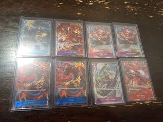 One Piece OP05 and OP09 Cards