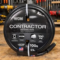 WCM Contractor Watering Hose 100ft