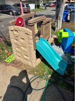 Kids climber and slide