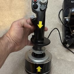 Thrust Master Warthog Throttle And HOTAS