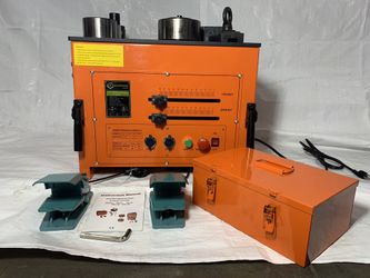 32mm rebar Bender new with 2 foot controls 2200.00