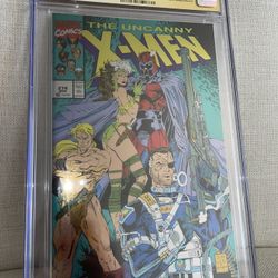 UNCANNY X-MEN #274 Unknown Comics Exclusive Facsimile Foil Variant CGC SS 9.8 Signed by CHRIS CLAREMONT 