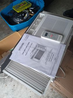 Vissani Window Air Conditioner – Complete with Remote & Manual
