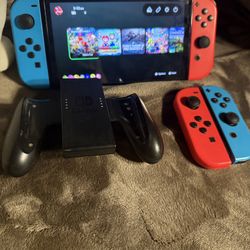 Nintendo Switch Oled Chip Bundle