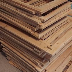 Stack Of Wood Frames