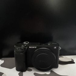 Sony Alpha 6400 Mirrorless Camera Body 24.2MP 4K Video Wi-Fi Black