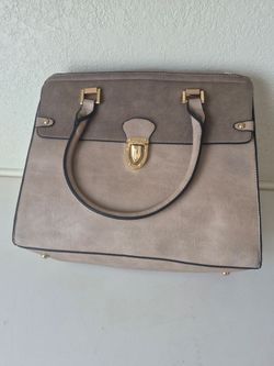 Gray purse