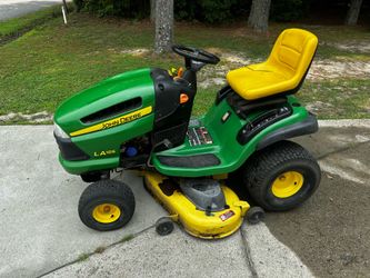 John Deere riding mower