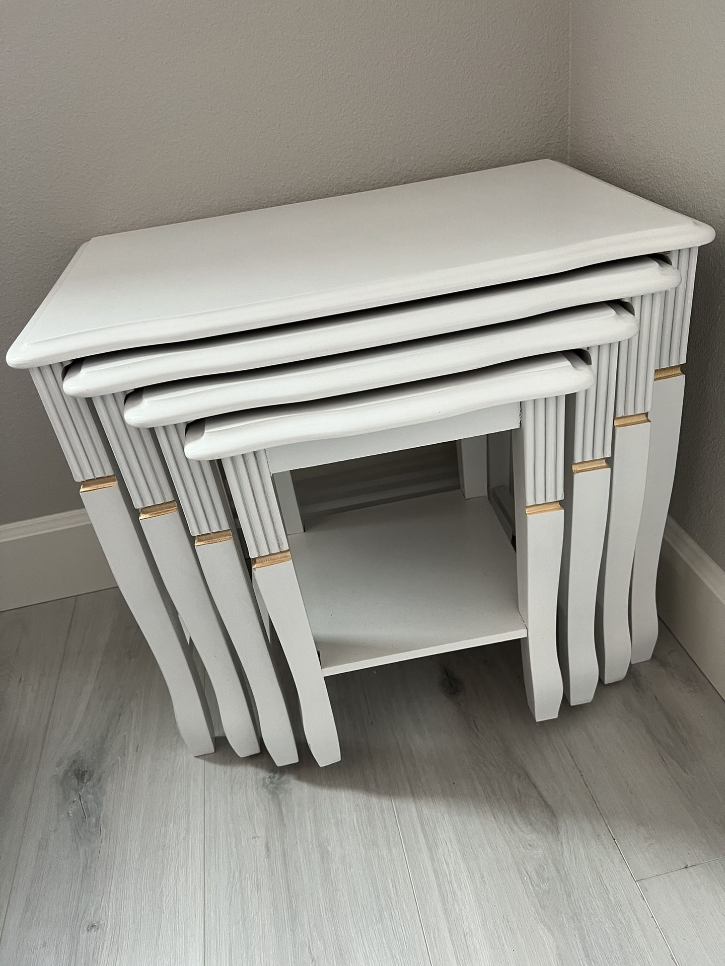 Coffee Table Set Of 4 New In The Box