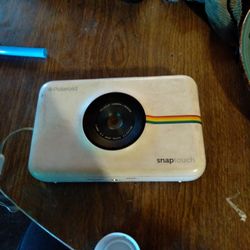 White Polaroid Snap Touch Camera