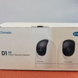 Cannado D1 Indoor  Security Camera (2 Pack) 