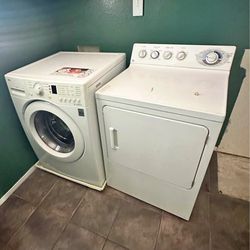 Washer and dryer