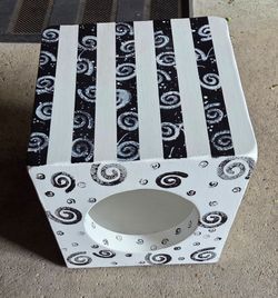 Wooden Cat Hut