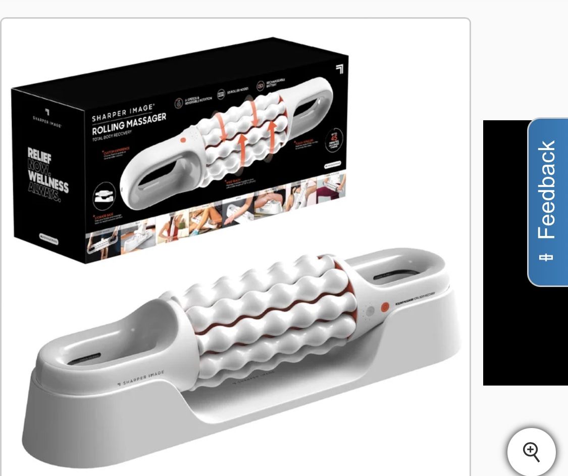 Sharper Image Rolling Massager 