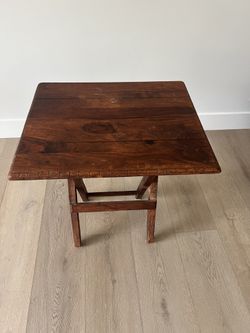 Wooden Side Table (Set of Two)