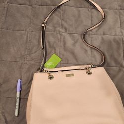 NWT Kate Spade Light Pink Leather Hand bag