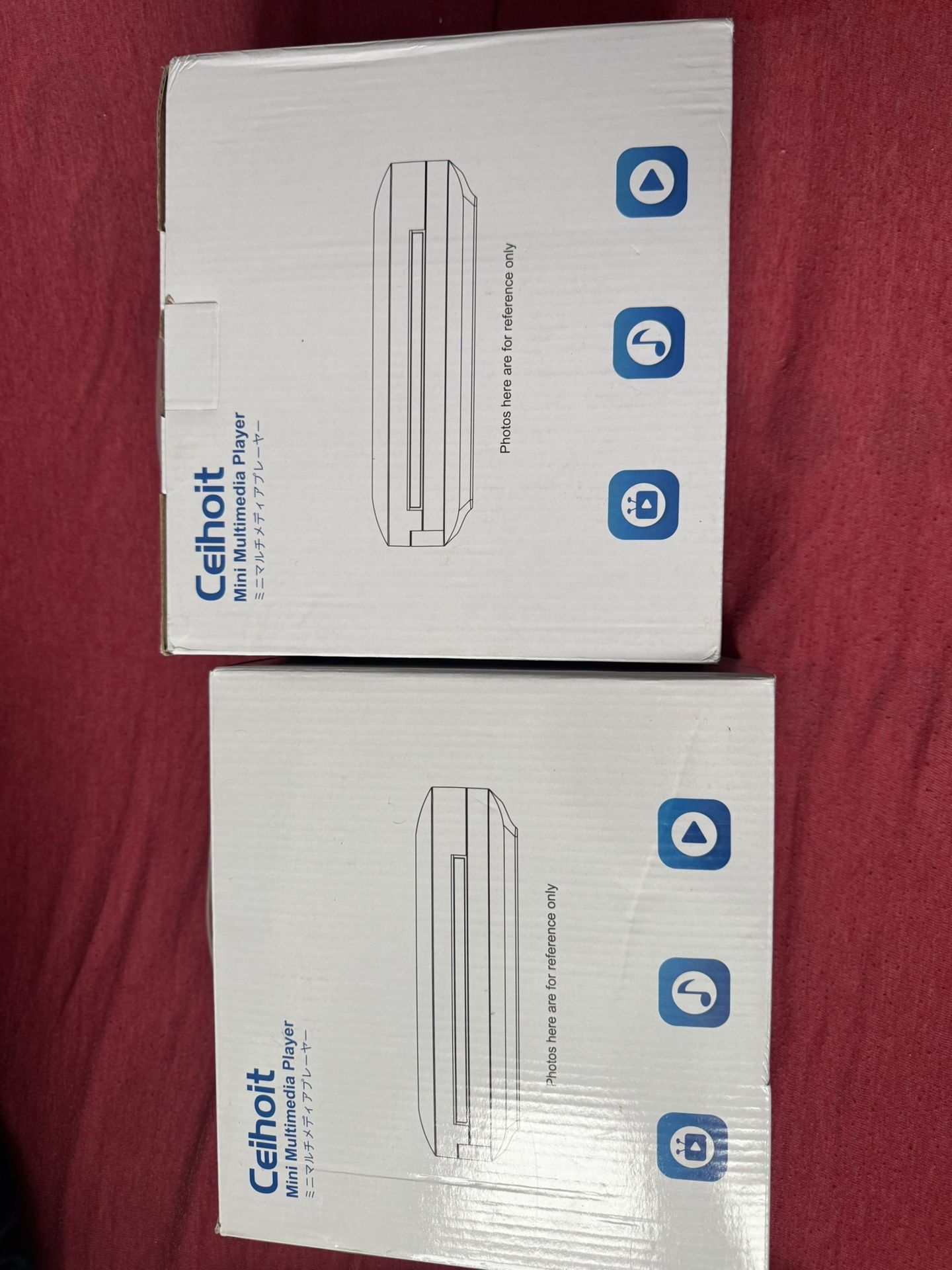 2 DVD Players - New