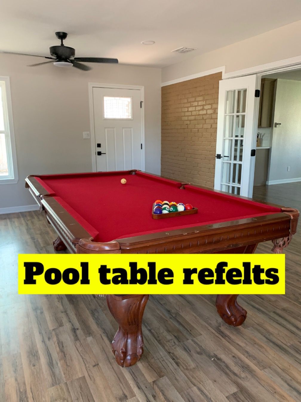 Pool Table Refelts
