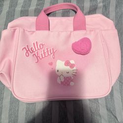 Hello Kitty pink tote bag
