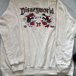 Embroidered Disneyworld Sweater