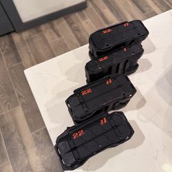 Hilti 22V Batteries (4 pack)