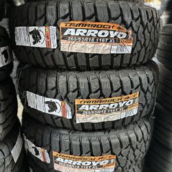 Set 265/65/18 Arroyo RT✅ Brand New Tires Mounted And Balanced Montadas Y Balanciadas Gratis