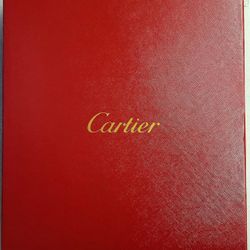 Nadine Coleno 'Amazing Cartier' Rare Book With Iconic Red Cover 