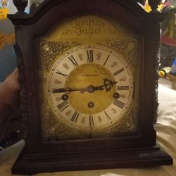 Mantle Clock Tempus Fugit By Hamilton Germany 