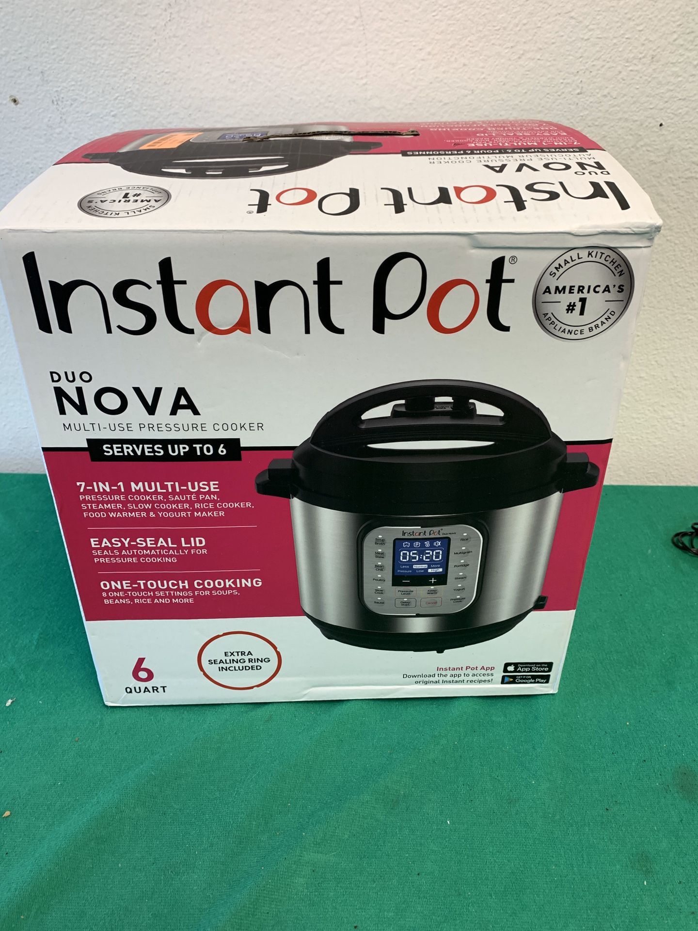 Instant Pot Duo Nova 6Qt 7-in-1