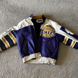 Lakers Leather Jacket 1989 
