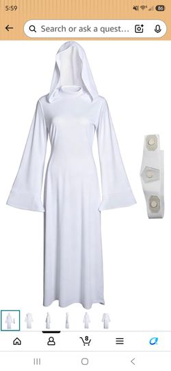Princess Leia Adult Hooded Costume
