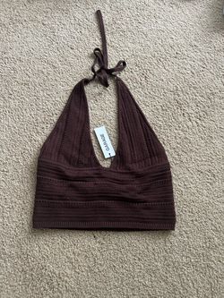 Brand New Garage halter top size Medium