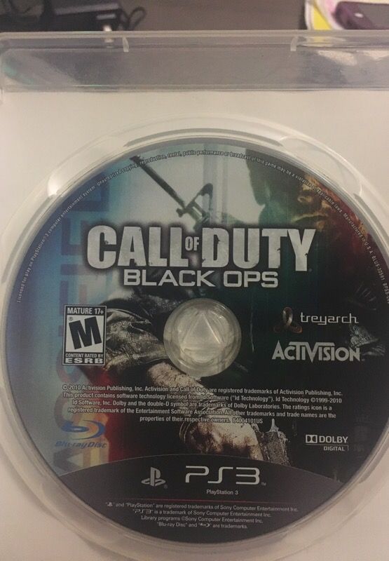 Cod black ops PS3