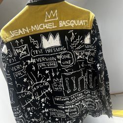 Large Basquiat Denim Jacket 