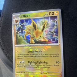 Jolteon Master Ball Prismatic Evolutions 