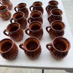 Platos, Pozoleros, tazas de Barro