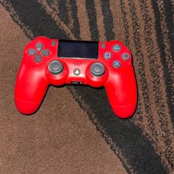 Ps4 Red Controller 