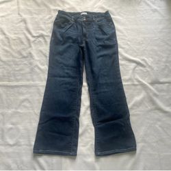 Lane Bryant High Rise Boot FlexMagic Waistband Boot Tummy Fit Blue Jeans 16