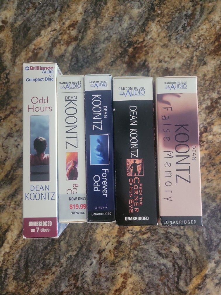 Audio Books KOONTZ And LUDLUM