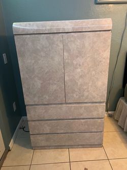 DRESS CABINET Wide 36X 60 Hi X18 deep Include Night Stand